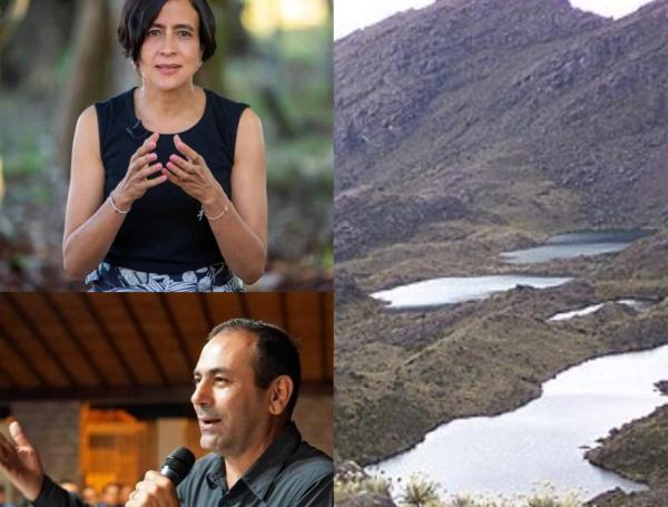 Gobernador de Santander- Ministra de ambiente