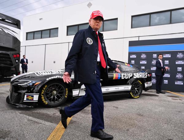 Trump se considera fanático de las carreras automovilísticas.