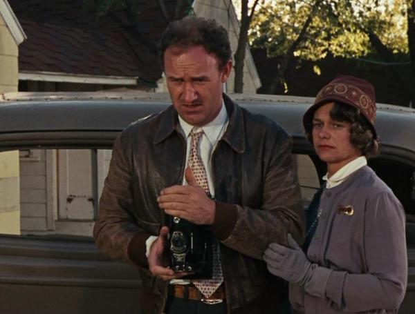 Gene Hackman en la película 'Bonny and Clyde'.