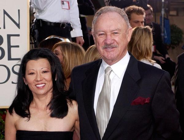 Gene Hackman y su esposa
