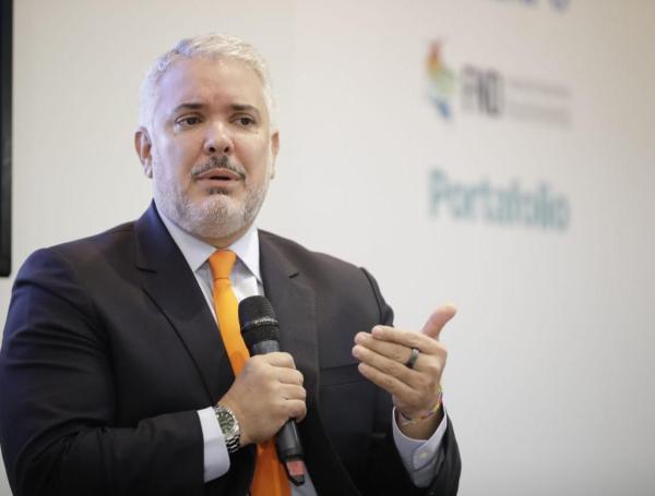 Iván Duque, expresidente de Colombia.