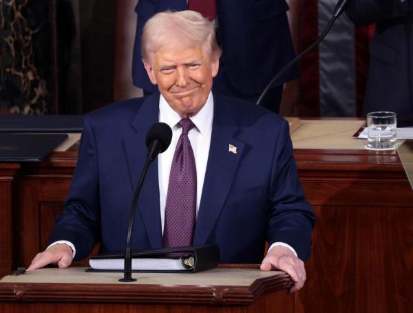 Trump se dirige al Congreso por primera vez desde que regresó al poder