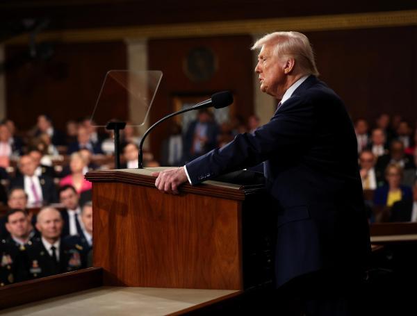 Discurso de Donald Trump el martes, 4 de marzo.