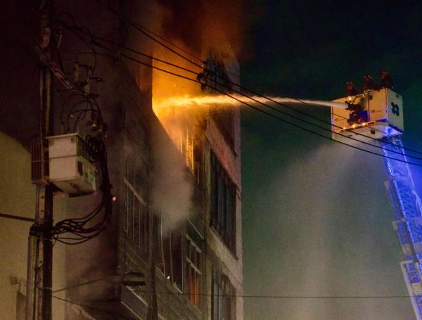 Incendio en bodega de Medellín