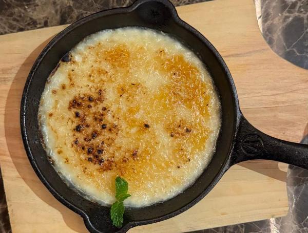 El arroz brûlée.