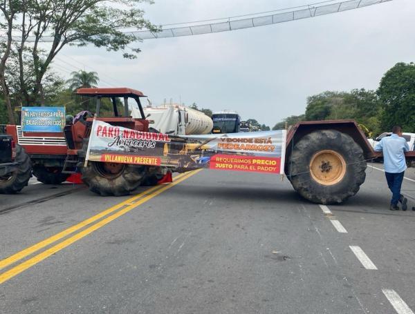 Paro arrocero en Casanare y Meta