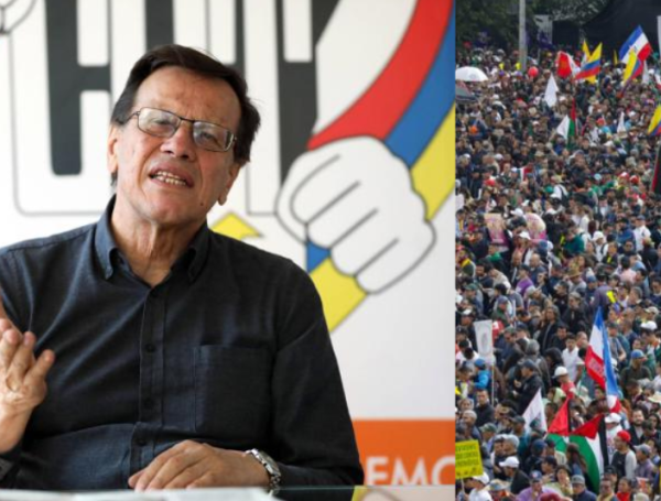Presidente de la CUT, Fabio Arias.