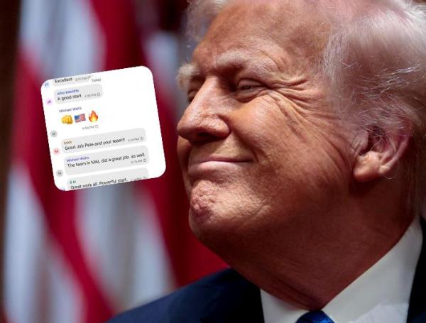 Presidente Donald Trump también habló del episodio.