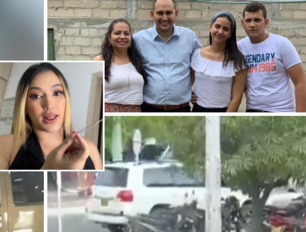 La camionera blindada vinculada a Zaida Andrea Sánchez. La familia Lora Rincón y Alexánder Gonsález alias El Calvo.