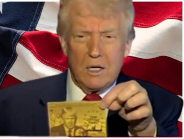 Donald Trump presenta la nueva 'tarjeta dorada' que lleva su imagen y está dirigida para los inmigrantes