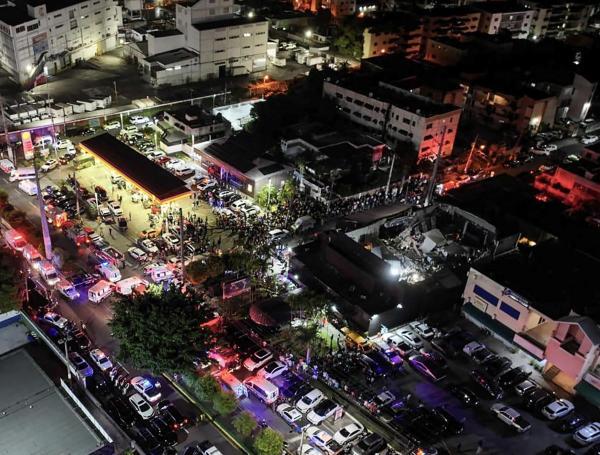 Colapso de discoteca en República Dominicana.