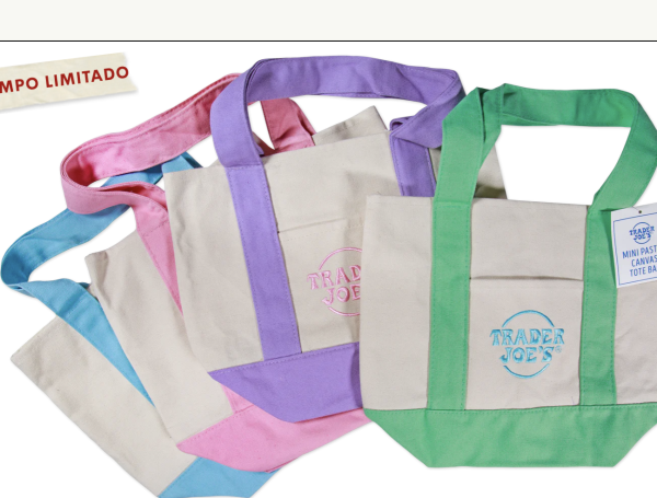 Mini bolsos de Trader Joe's