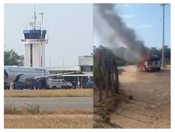 Robo en aeropuerto de Riohacha.