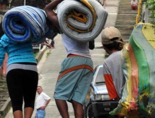 Desplazamiento forzado.