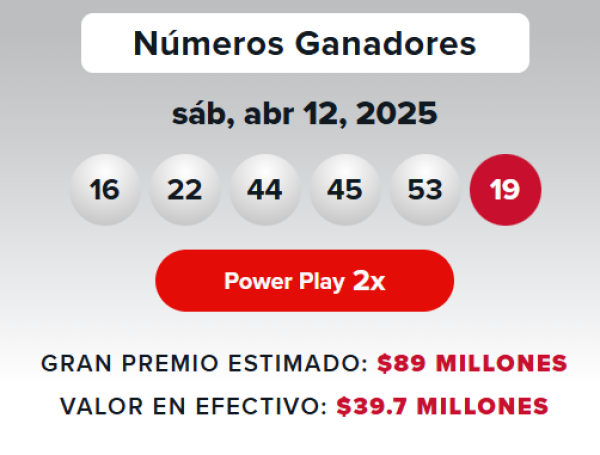 Powerball resultados