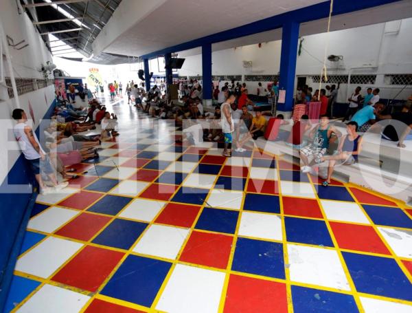 Patio 3 en la cárcel de Villahermosa.