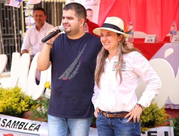 Julián Bedoya y María Eugenia Lopera.
