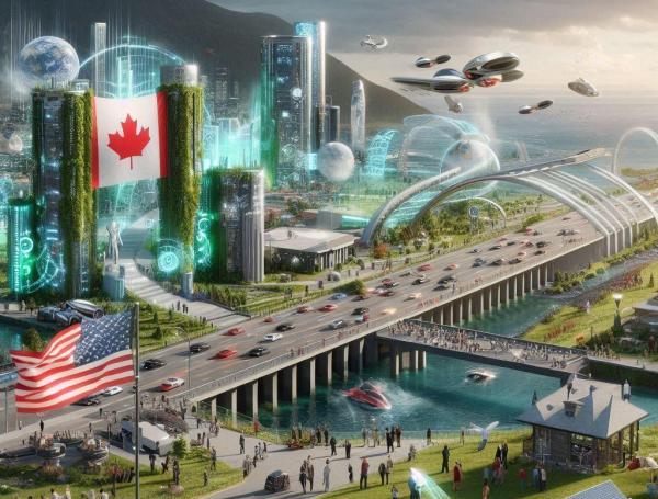 Frontera Estados Unidos - Canadá en el futuro