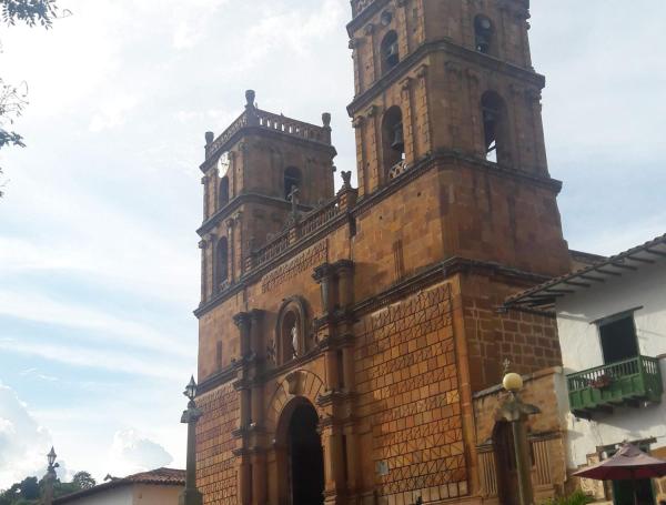 Iglesia de Barichara, el pueblo más lindo de Colombia