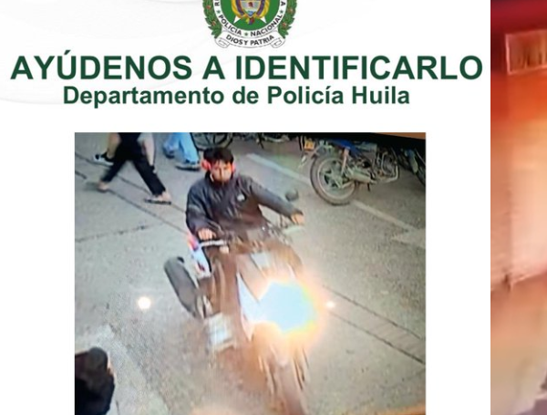 Este sería el hombre que dejó la motobomba del atentado en La Plata, Huila.