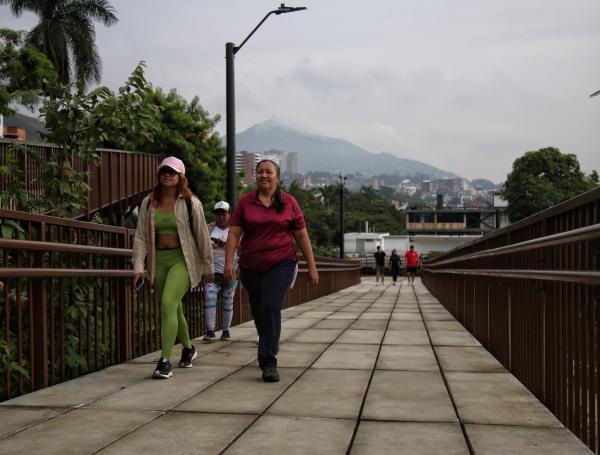 El nuevo sendero en el proyecto de cinco tramos del Ecoparque Cristo Rey. Avanza el tercero y faltan dos.