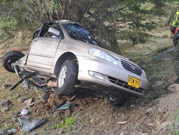 Accidentes en la Guajira