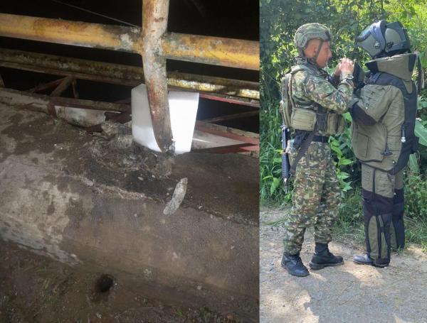 La acción terrorista se llevó a cabo en Tolima.