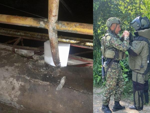 La acción terrorista se llevó a cabo en Tolima.