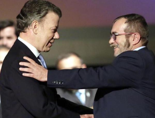 Firma del acuerdo de paz