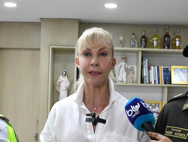 La gobernadora Dilian Francisca Toro.