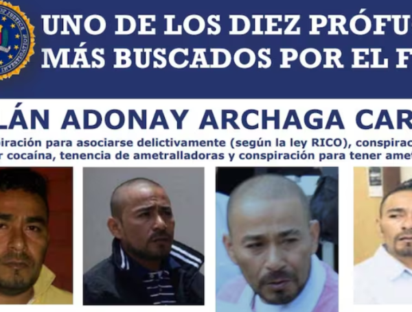La lista de los más buscados por el FBI.