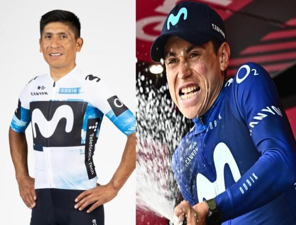 Nairo Quintana y Einer Rubio