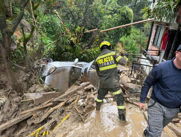 Afectaciones por lluvias en Itagüí