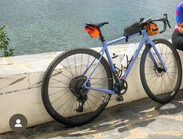 Bicicleta Open morada