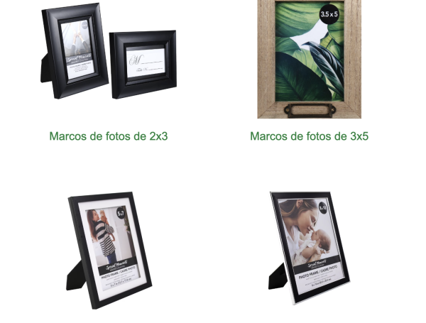 Marcos para fotos de Dollar Tree.