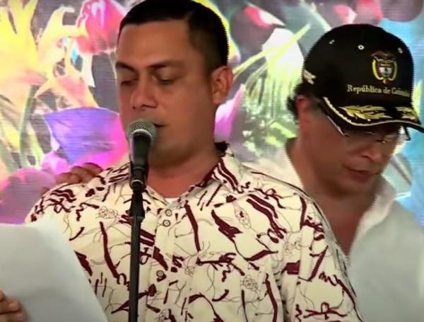 Presidente Petro interrumpió orden del día en evento en Tibú para criticar a Gustavo Bolívar.