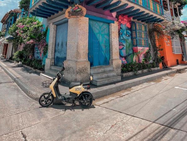 Motos eléctricas en Cartagena.