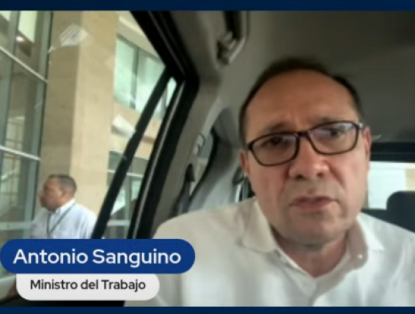 Antonio Sanguino, ministro del Trabajo en entrevista con EL TIEMPO