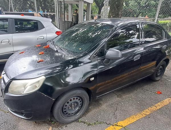El vehículo que transportó al papa Francisco