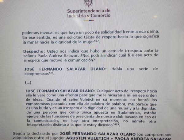 Documento de la SIC