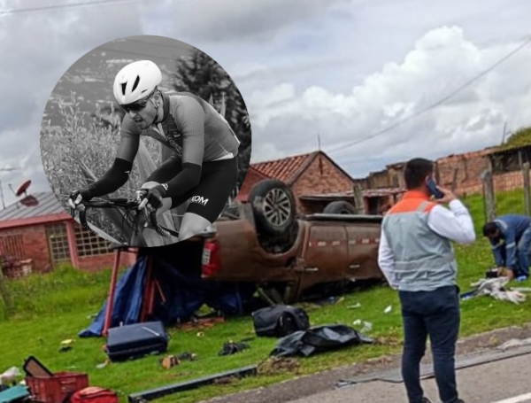 Ciclista Jonathan Paredes murió en accidente.