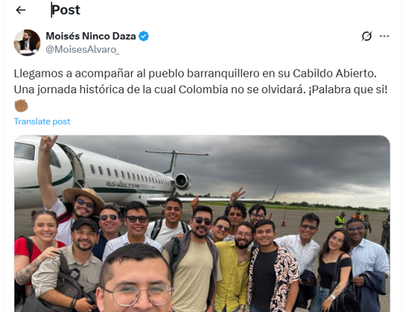 Generadores de contenido llegando a Barranquilla.