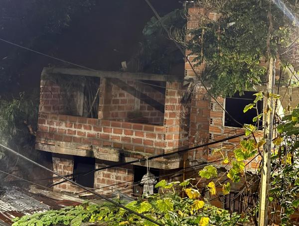 Deslizamiento de tierra en Medellín