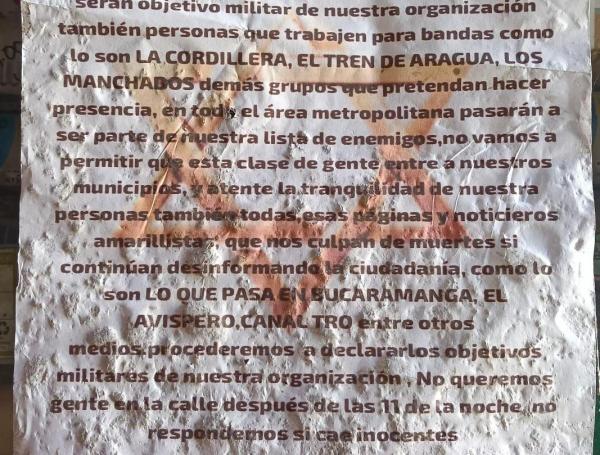 Investigan veracidad de panfleto