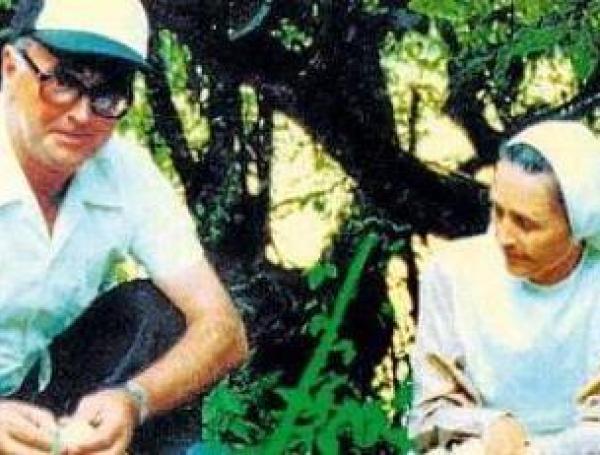 Alejandro Labaka e Inés Arango.