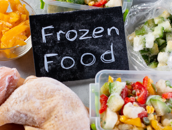 Alimentos congelados.