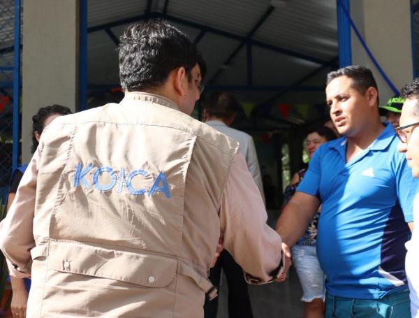 La delegación estuvo compuesta por representantes de Koica, OIM, ART y Unipep.