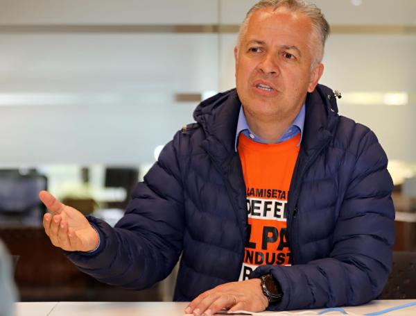 Presidente de Utipec, Alejandro Ospina.