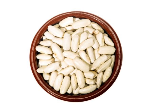 Los beneficios de las alubias o porotos  blancos.
