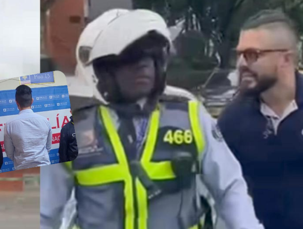 Captura de hombre acusado de agredir a agente de tránsito en Cali.